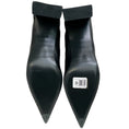 Load image into Gallery viewer, Jil Sander Black Stretch Leather Pointed Toe Ankle Boots