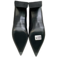 Load image into Gallery viewer, Jil Sander Black Stretch Leather Pointed Toe Ankle Boots