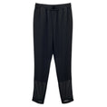 Load image into Gallery viewer, Gucci Black Relaxed Fit Elastic Waist Silk Pants