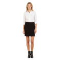 Load image into Gallery viewer, Alessandra Rich Black Wool Tweed Mini Skirt