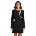 Load image into Gallery viewer, Jonathan Simkhai Black Katharine Diamante Cutout Mini Dress