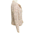 Load image into Gallery viewer, Iro Blush Pink Multi Shavadispe Tweed Jacket with Open Front
