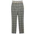 Load image into Gallery viewer, Peserico Grey Tailored Plaid Wool Pants