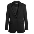 Load image into Gallery viewer, Alice + Olivia Black Single Button Blazer Jacket