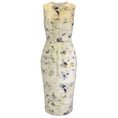 Load image into Gallery viewer, Jason Wu Collection Ivory Multi Printed Pleated Sleeveless Chiffon Midi Dress