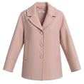 Load image into Gallery viewer, Max Mara S Collection Light Pink Button Front Wool Coat