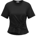 Load image into Gallery viewer, Loewe Black Twisted Cotton Top
