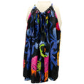 Load image into Gallery viewer, Rianna + Nina Black Multi Printed Sleeveless Silk Top