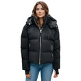 Load image into Gallery viewer, Rudsak Black Mave M Matte Down Puffer Jacket with Hood
