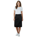 Load image into Gallery viewer, Akris Dark Brown Layered Wool Skirt