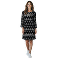 Load image into Gallery viewer, Alice + Olivia Black / Silver Bead Embellished Cocktail Dress