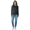 Load image into Gallery viewer, Brunello Cucinelli Navy Boatneck Cashmere Silk Lightweight Sweater