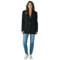 Load image into Gallery viewer, Brandon Maxwell Black Oversized Blazer