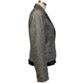 Load image into Gallery viewer, RED Valentino Silver Multi Metallic Jacquard Jacket