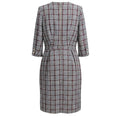 Load image into Gallery viewer, Thom Browne / Navy / White Red Plaid Midi Dress