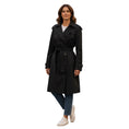 Load image into Gallery viewer, Burberry Black Kensington Taffeta Trench Coat