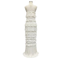 Load image into Gallery viewer, Staud Ivory Crochet Knit Sleeveless Maxi Dress