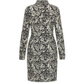 Load image into Gallery viewer, Dries Van Noten Black / White Butterfly Print Midi Dress