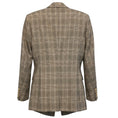 Load image into Gallery viewer, Lafayette 148 New York Beige / Brown Plaid One Button Wool Blazer