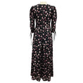 Load image into Gallery viewer, The Kooples Black / Pink Multi Floral Printed Silk Maxi Dress