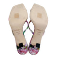 Load image into Gallery viewer, Jimmy Choo Multi Silk Maelie 70 Mule Sandals
