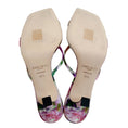 Load image into Gallery viewer, Jimmy Choo Multi Silk Maelie 70 Mule Sandals