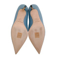 Load image into Gallery viewer, Jimmy Choo Smoky Blue Leather Love 85 Pumps
