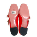 Load image into Gallery viewer, Vivetta Red Leather Double Strap Mary Jane Pumps with Crystal Buckles
