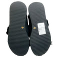 Load image into Gallery viewer, Henry Beguelin Black Fur Grattato Sandals