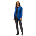 Load image into Gallery viewer, Alejandra Alonso Rojas Abel Blue Silk Blazer Jacket
