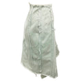 Load image into Gallery viewer, Dries Van Noten Mint Saxo Asymmetric Godet Raw Edge Denim Midi Skirt