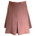 Load image into Gallery viewer, Plan C Brown Box Pleat Crepe Mini Skirt