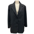 Load image into Gallery viewer, Prada Charcoal Grey 2022 Classic Two Button Wool Blazer