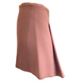 Load image into Gallery viewer, Plan C Brown Box Pleat Crepe Mini Skirt