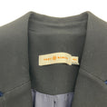 Load image into Gallery viewer, Tory Burch Navy Blue Mohair Sequined Knitted Coat