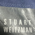 Load image into Gallery viewer, Stuart Weitzman Blue Suede Over the Knee Pull On Boots with Black Elastic Band