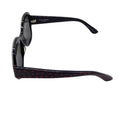 Load image into Gallery viewer, Saint Laurent Black / Red Heart Pattern Plastic Frame Sunglasses