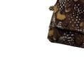 Load image into Gallery viewer, Valentino Brown / White / Tan Multi Rockstud Calf Hair Shoulder Bag with Gold Hardware