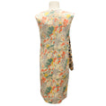 Load image into Gallery viewer, Celine Ivory Multi Floral Printed Silk Dress