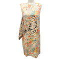 Load image into Gallery viewer, Celine Ivory Multi Floral Printed Silk Dress