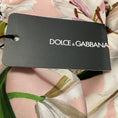 Load image into Gallery viewer, Dolce & Gabbana Pink Stone Embellished Short Sleeved Jacquard Cocktail Dress