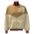 Load image into Gallery viewer, Gucci x The North Face Beige GG Canvas Ivory Shearling Jacket