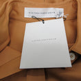 Load image into Gallery viewer, Victoria Beckham Nude Matt Duchess Slash Back Shirt