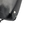 Load image into Gallery viewer, MCM Black Pebbled Leather Double Top Handle Shoulder Bag with Silver Hardware