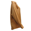 Load image into Gallery viewer, Victoria Beckham Nude Matt Duchess Slash Back Shirt