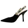 Load image into Gallery viewer, Christian Dior Black Technical Fabric J'Adior Slingback Pumps