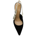 Load image into Gallery viewer, Christian Dior Black Technical Fabric J'Adior Slingback Pumps