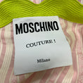 Load image into Gallery viewer, Moschino Couture Pink / White 2021 Striped Cotton Shift Dress