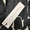 Load image into Gallery viewer, Marc Jacobs Black / Ivory Printed Long Sleeved Silk Midi Dress