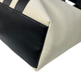 Load image into Gallery viewer, Lanvin Milk / Black Ballade East West Shopper Tote Bag
